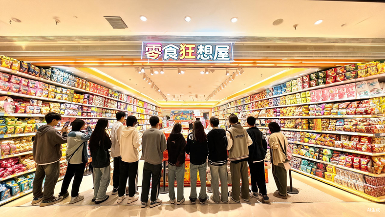 端午去长沙的年轻人,挤爆零食店